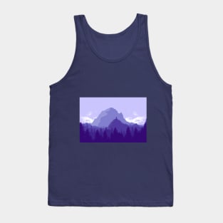 Purple Landscape Tank Top